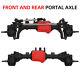1/10 Front Rear Rc Portal Axle Differential For Traxxas Trx4 Axle Rc Crawler Car