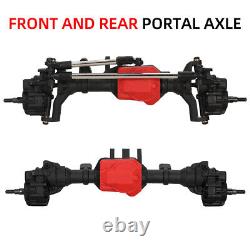 1/10 Front Rear RC Portal Axle Differential for Traxxas TRX4 Axle RC Crawler Car