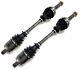 2 New Cv Axles Front Left Right Fit Club Car Xrt1500 Carryall 294 Oem Replacemt