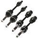 4pcs Cv Axles For 2003 2004 Sportsman 600 700 Twin Front & Rear Left Right