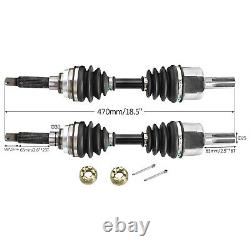 4WD Front & Rear Drive Shaft Set CV Axle Shock SwingArm ATV Golf Cart Go Kart