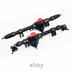 AXSPEED Metal Alloy Front & Rear Axle for AXIAL Wraith 90018 90048 1/10 RC Car