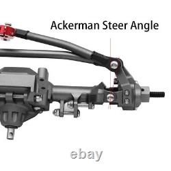Aluminum Integrated Front Rear Portal Axle for 1/10 RC Crawler Car Axial Redcat