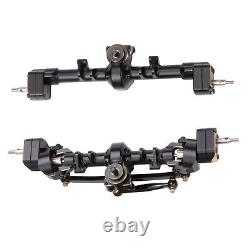 Brass Front Rear Portal Axle Assembly Kit For Axial SCX24 90081 C10 1/24 RC Car