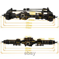 Brass Heavy Front Rear Straight Axles For Axial SCX10 PRO 1/10 RC Car Upgrade