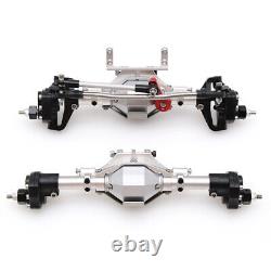 CNC Anodized Front Rear Portal Axle for 1/10 RC Crawler Car Axial SCX10 II 90046