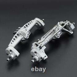 CNC Machined Front Rear Portal Axle for 1/10 RC Rock Crawler Car Axial SCX10 III