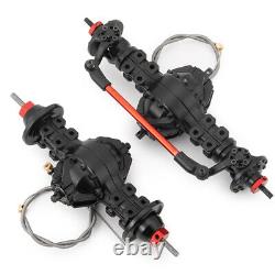 Car Metal Front & Rear Axle Differential Lock Assembly Set for 1/14 Tamiya