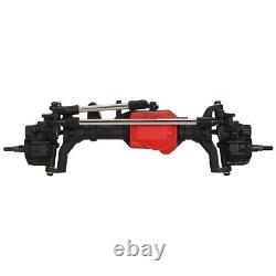 Complete Front/ Rear Straight Portal Axle for 1/10 RC Crawler Car Upgrade SCX10