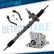 Complete Power Steering Rack And Pinion Pump Tie Rods For 2006-2010 Honda Civic