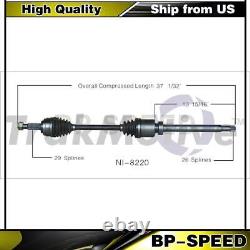 Fits Nissan Sentra Cv Joint Front Right Car CV Axle 2007 2009 2010 2011 2012