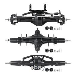 Front / Middle / Rear Axle 6X6 For SCX10 AXI90021 90027 90028 RC 110 Crawler US