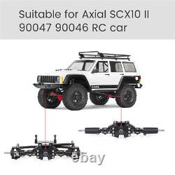 Front Rear Portal Axle CNC Anodized for 1/10 RC Crawler Car Axial SCX10 II 90047