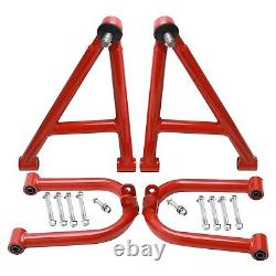 Go kart ATV Front+Rear Drive 4 Wheel Half Shaft CV Axle Swing Arm Suspension kit