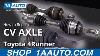 How To Replace Front Cv Axle 03 09 Toyota 4runner