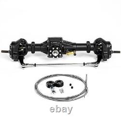 LESU 1/10 Front Differential Lock Axle for RAVE UM406 RC Car Truck Crawler Model