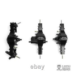 LESU 6X6 Metal Front Rear Axle Differential Lock 1/14 RC Tractor Truck Tamiye