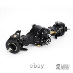 LESU Front Axle B Differential Lock Metal RC 1/14 Tractor Car Truck for Tamiya