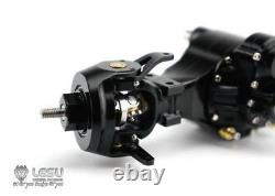 LESU Front Axle B Differential Lock Metal RC 1/14 Tractor Car Truck for Tamiya