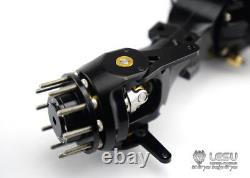 LESU Metal Front Axle B Differential Lock for 1/14 Tamiye RC Truck Tractor Car