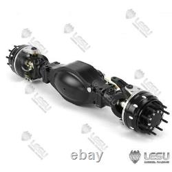 LESU Metal Front Differential Wheel Reduction Axle 1/14 Tamiye RC Tractor Truck