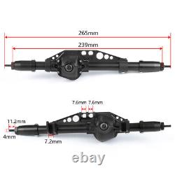 LWORD CNC Alloy Front Middle Rear Axle for 1/10 RC Car Axial Wraith 90048 RR10