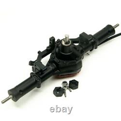 Metal CNC Front & Rear Axle with 4WD Differential LOCK for 1/10 RC AXIAL SCX10 Car