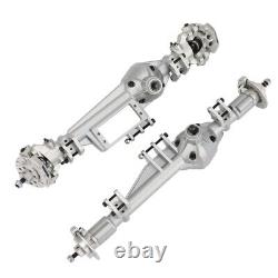 Metal Complete Front & Rear Axle For Axial RBX10 1/10 RC Cralwer Car Upgrade