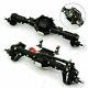 Metal Front / Rear Axle Kits For 110 Axial Scx10 Ii 90046 90047 Rc Crawler Car