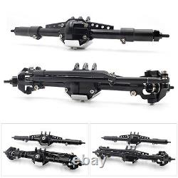 Metal Front & Rear Axle Set for Axial Stock SCX10 II 90046 90047 1/10 RC Car