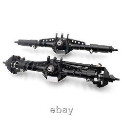 Metal Front & Rear Axle Set for Axial Stock SCX10 II 90046 90047 1/10 RC Car
