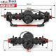 Metal Front Rear Middle Axle With Lock For 1/14 Rc Tamiya Tractor Truck Car