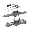 Metal Full Front Rear Axle For Axial 90047 Rc Crawler Car Upgrade Parts