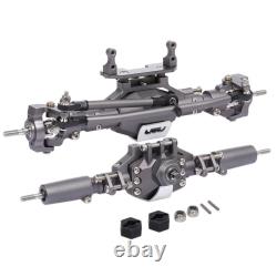 Metal Full Front Rear Axle for Axial 90047 RC Crawler Car Upgrade Parts