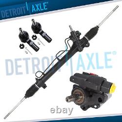 Power Steering Rack and Pinion Pump Outer Tie Rods for 1998 2003 Toyota Sienna