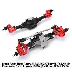 RC Car Axles Aluminum Alloy CNC Machining Standard Size RC Front Axle Assembly