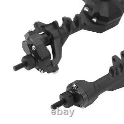 RC Front Rear Axle CNC Aluminum Alloy RC Car Front Rear Axles Set For Axial DY9