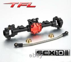 TFL 1/10 RC Car DIY SCX10 II Crawler Complete Metal Front Axle Assembly