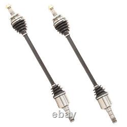 TrakMotive Front CV Axle Shafts Set of 2 For Subaru Outback Legacy Impreza AWD