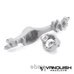 Vanquish VPS08631 F10T Aluminum Front Axle Housing Clear Anodized